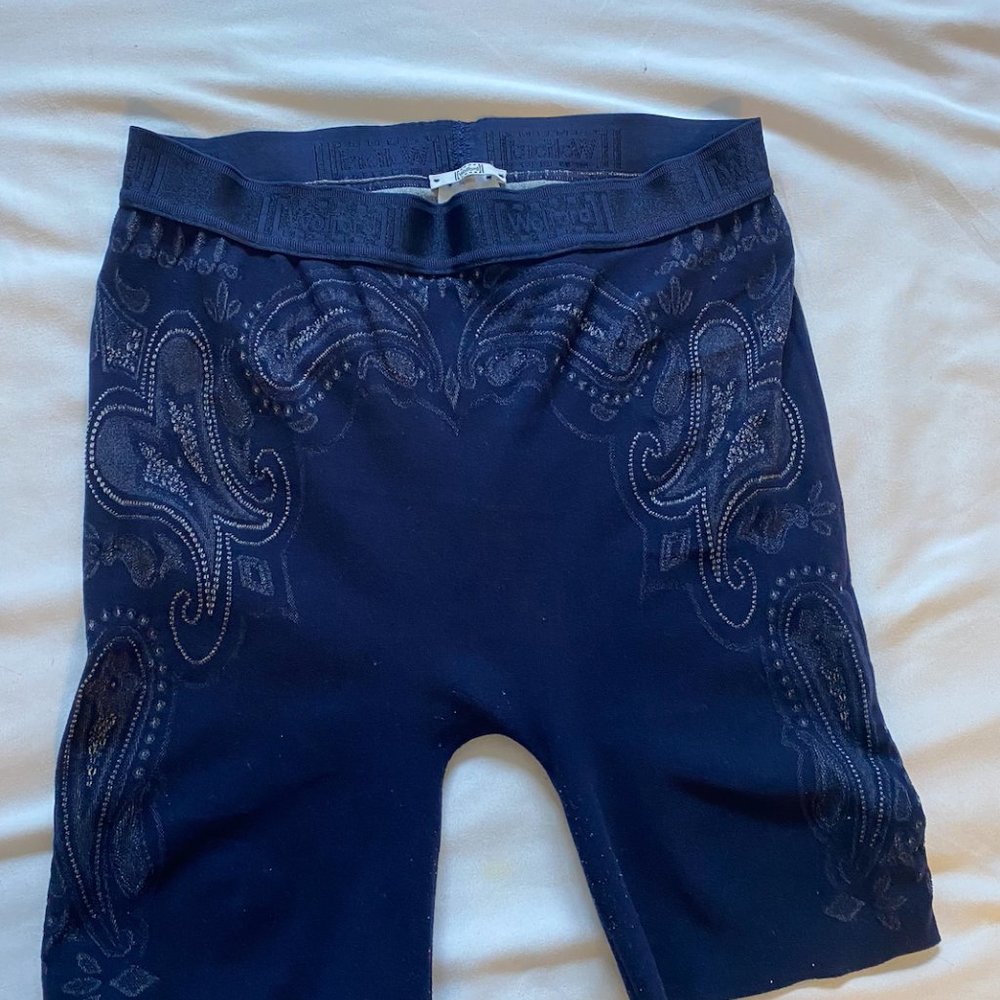Wolford Paisley Biker Shorts